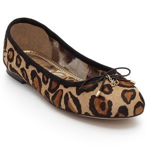 Sam Edelman Felicia Flats (New Tan Leopard)